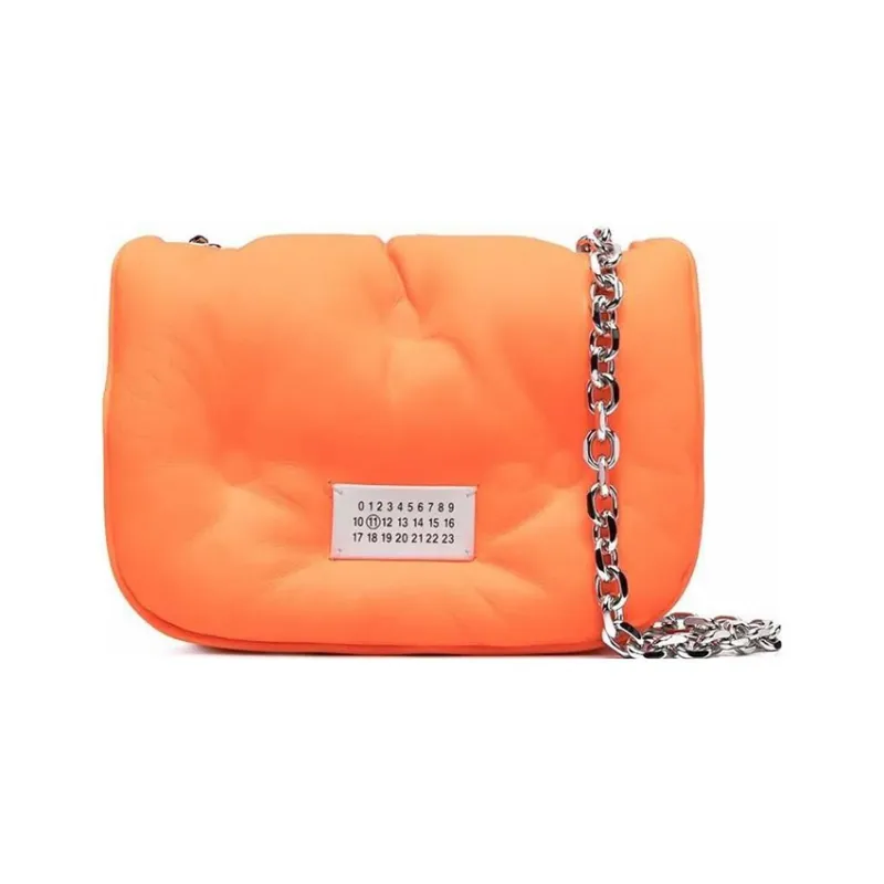 Maison Margiela Glam Slam Logo Patch Shoulder Bag-0