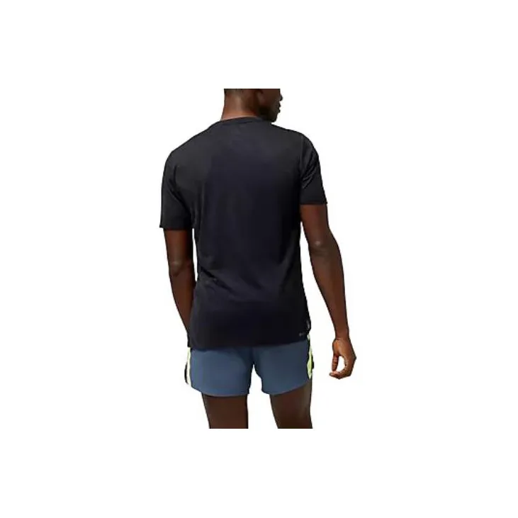 New Balance Rbc Brooklyn Half Impact T-Shirts Men Black-1