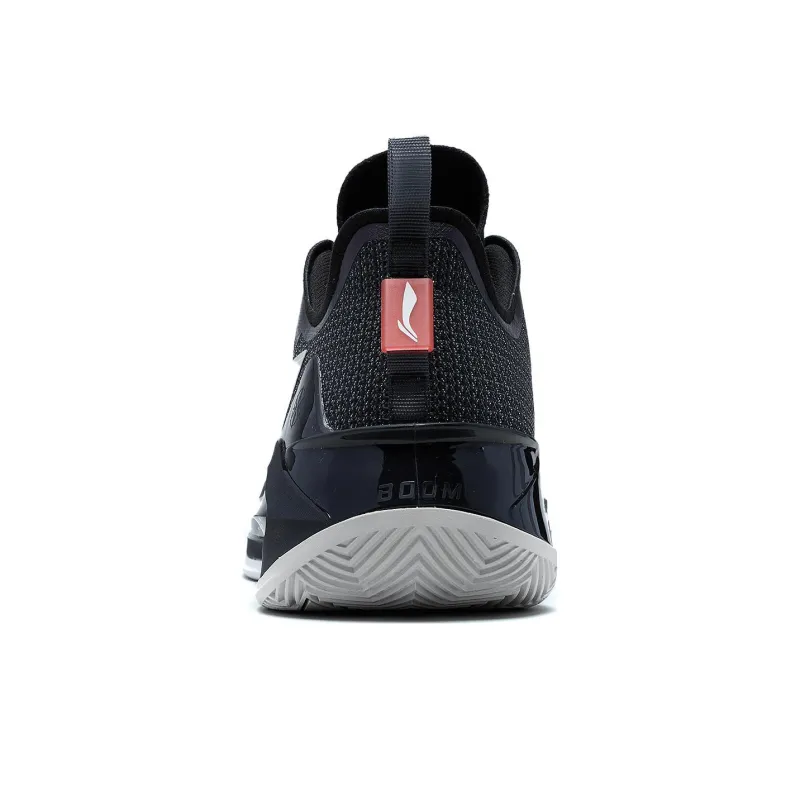 LiNing Liren 3 V2 Obsidian Cushioning Low Top Basketball Shoes Men's Night Black-5