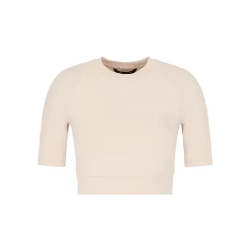 EMPORIO ARMANI Crop Tops Women's Light Brown