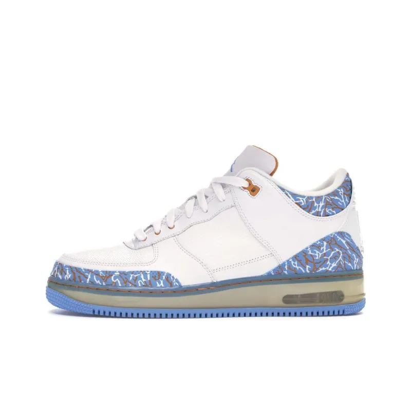 Jordan Ajf 3 White University Blue Sunset-0