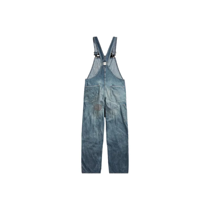 DOUBLE RL SS25 Overalls Women's Blue-1
