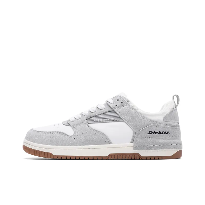 Dickies Low Top Skateboard Shoes Men's Light Gray-0