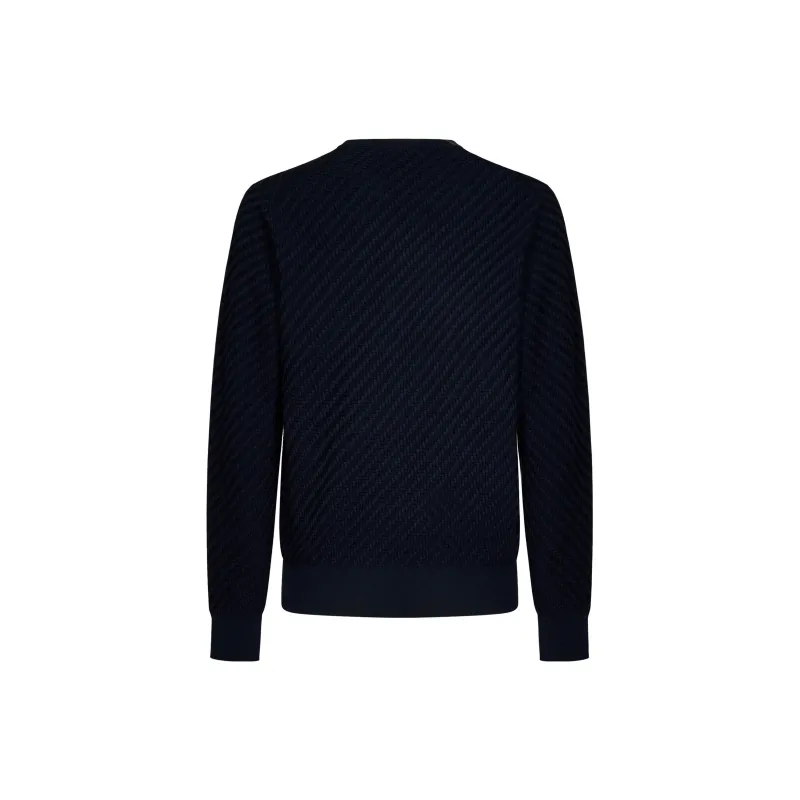 Brioni Crew-neck Cotton-silk Jumper-1