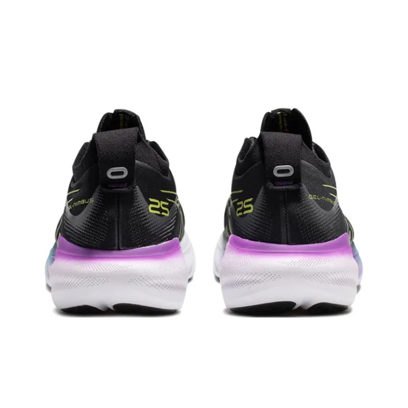 Asics GEL Nimbus 25 'Black Glow Yellow' Women's-3