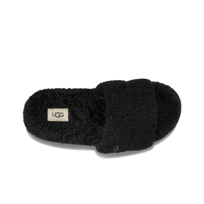 UGG Cozetta Curly Slide Black Women's-4