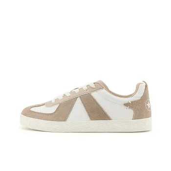 Kappa Low Top Skateboard Shoes Unisex Oxford Brown Winter White