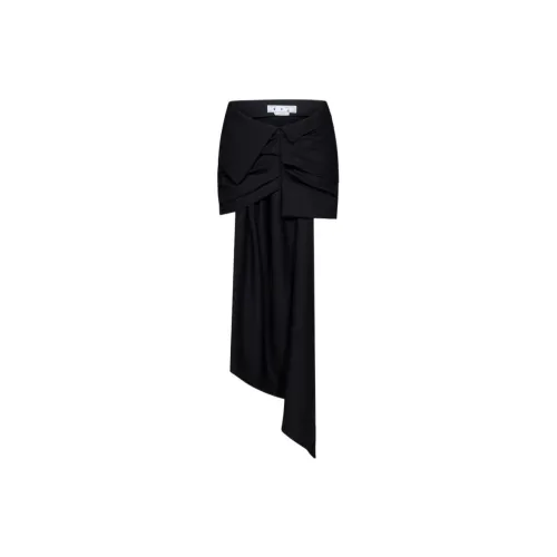 OFF-WHITE Casual Long Skirts Women's Black