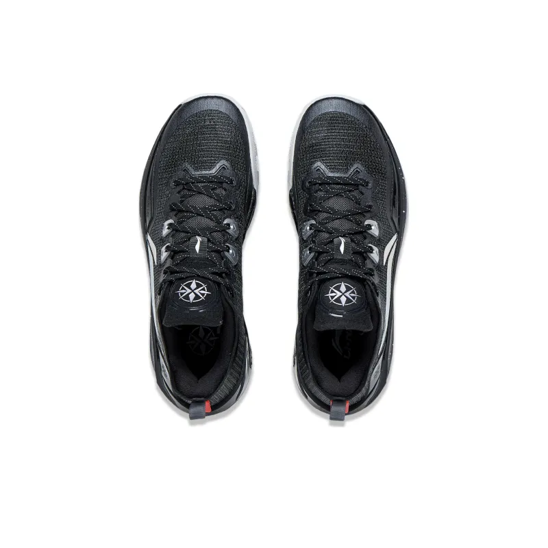 LiNing Liren 3 V2 Obsidian Cushioning Low Top Basketball Shoes Men's Night Black-3