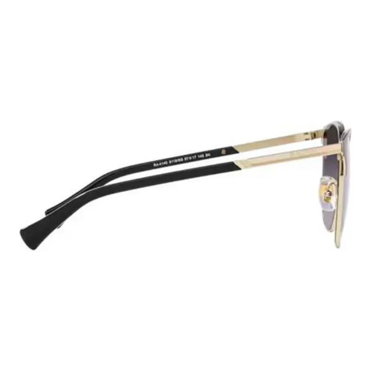Polo Ralph Lauren Plate And Metal Browline Sunglasses Women's Black-2