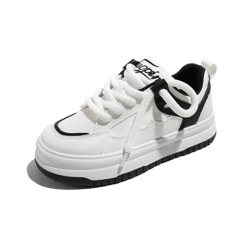 TUOPIN Warm Slip-Resistant Height Increasing Low-Top Skateboard Shoes Women's-14