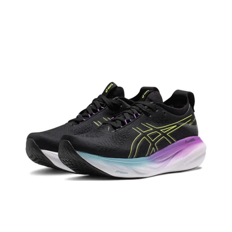 Asics GEL Nimbus 25 'Black Glow Yellow' Women's-1
