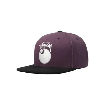 Stussy Twill Stock 8 Ball Cap