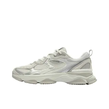 QIAODAN Era Slip Resistant Low Top Chunky Sneakers Women's Gray