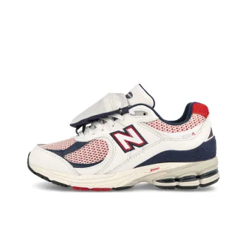 New Balance 2002R Team Red Navy Pouch