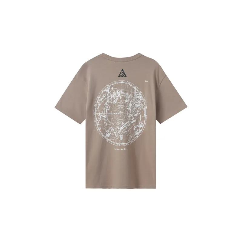 Nike T Shirts Men Khaki-1