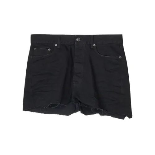 Balenciaga Denim Shorts Women's Black