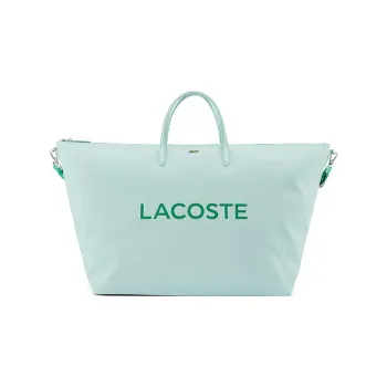 LACOSTE PVC Tote Bag, Shopping Bag, Shoulder Bag, Handbag Small Size Women's Light Blue