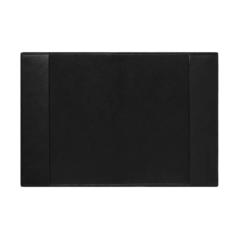 MONTBLANC Calfskin Passport Holder Men's Black-2