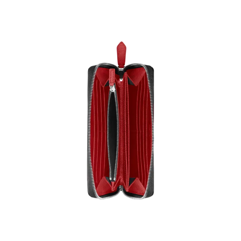 MONTBLANC Calfskin Wallet Men's Red-2