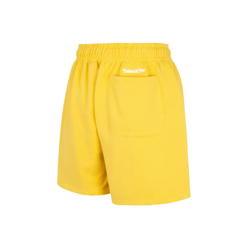Mitchell Ness Casual Shorts Unisex Yellow-1