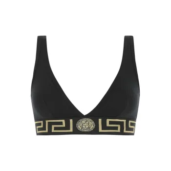 VERSACE Greca Border Triangle Bralette