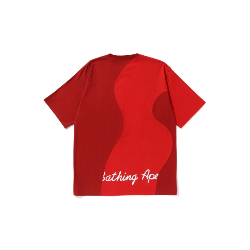 Bape Cutting College Relaxed Fit Tee-5