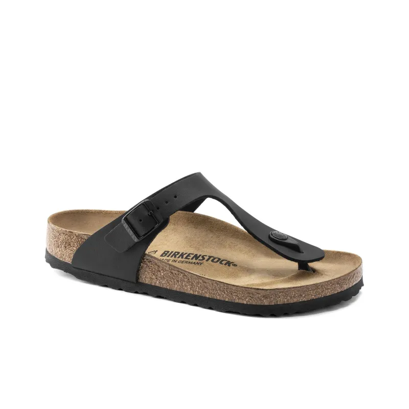 Birkenstock Gizeh Birko Flor 'Black'-1