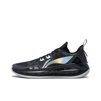 LiNing Liren 3 V2 Obsidian Cushioning Low Top Basketball Shoes Men's Night Black