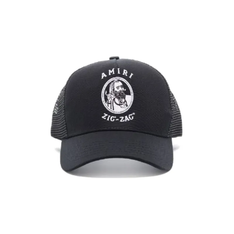 AMIRI Zig Zag Trucker Hat-1