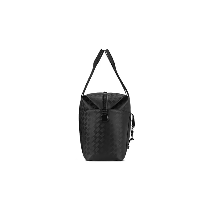 MONTBLANC Cow Leather Handbag Shoulder Bag Crossbody Bag Luggage Bag Travel Bag Men's Black-2
