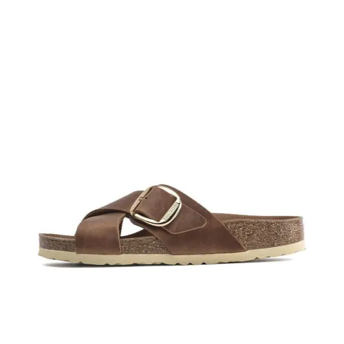 Birkenstock Slide Slippers Women's Brown