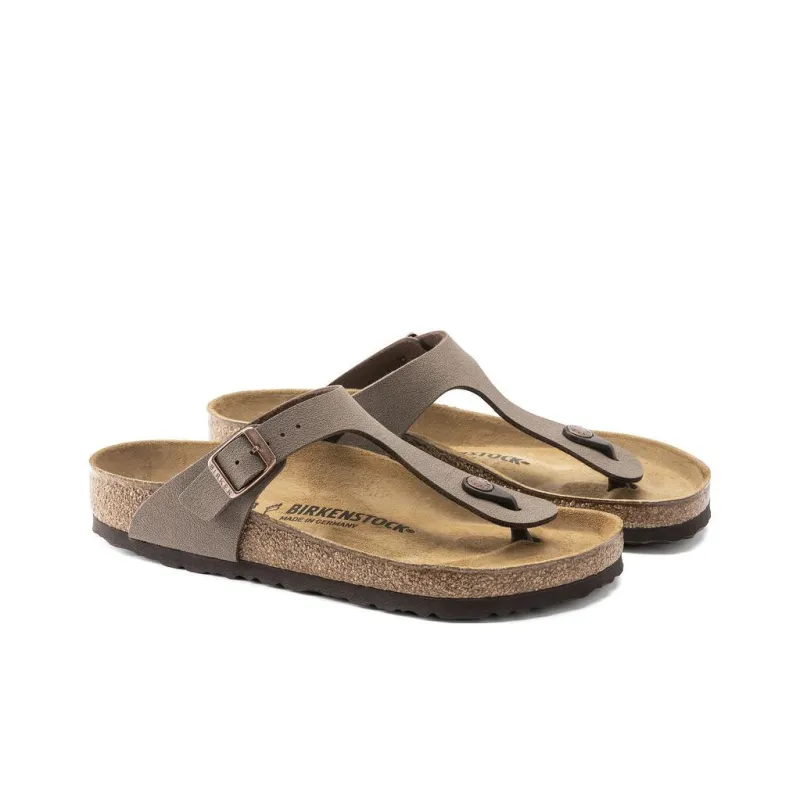 Birkenstock Gizeh Birkibuc Sandals 'Mocha'-2
