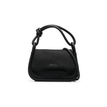 GANNI Knot Flap Over Shoulder Bag