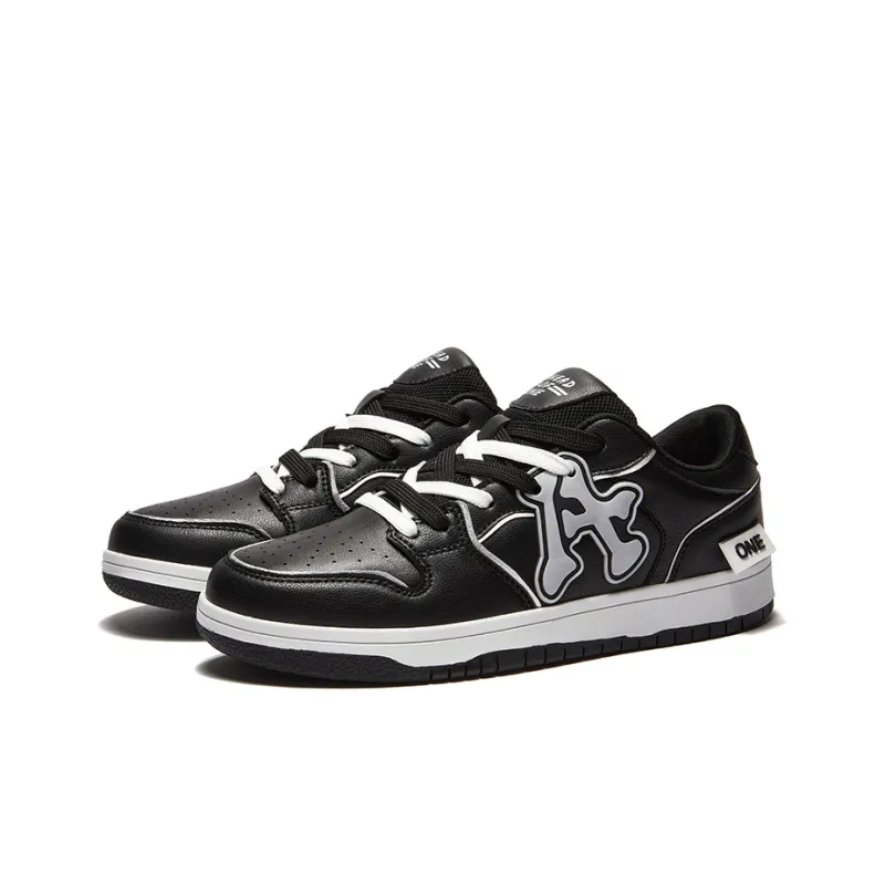 A1 Puffy Shoes Abrasion Resistant Balance Breathable Low Top Skateboard Shoes Unisex-87