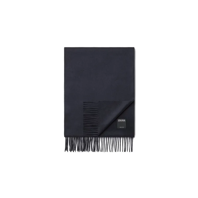 Ermenegildo Zegna Knit Scarves Unisex Blue-0