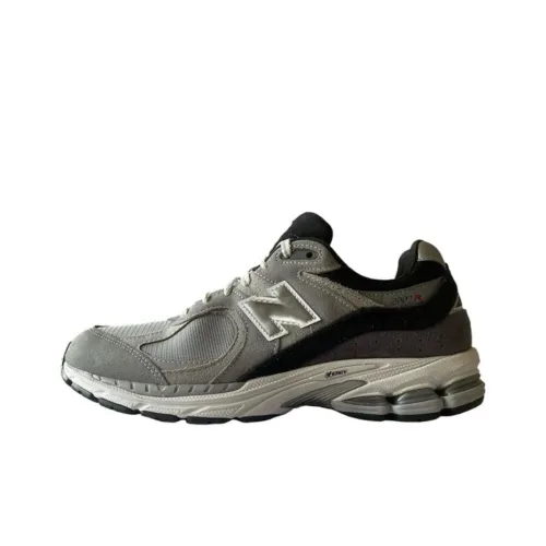 New Balance NB 2002R Durable Breathable Low-Top Running Shoes Men's Gray Black