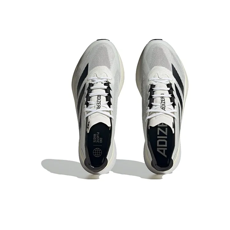 Adidas Adizero Boston 12 Cloud White Core Black Night Metallic-4