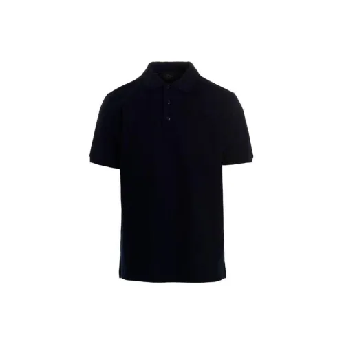 Brioni Polo Shirts Men Black