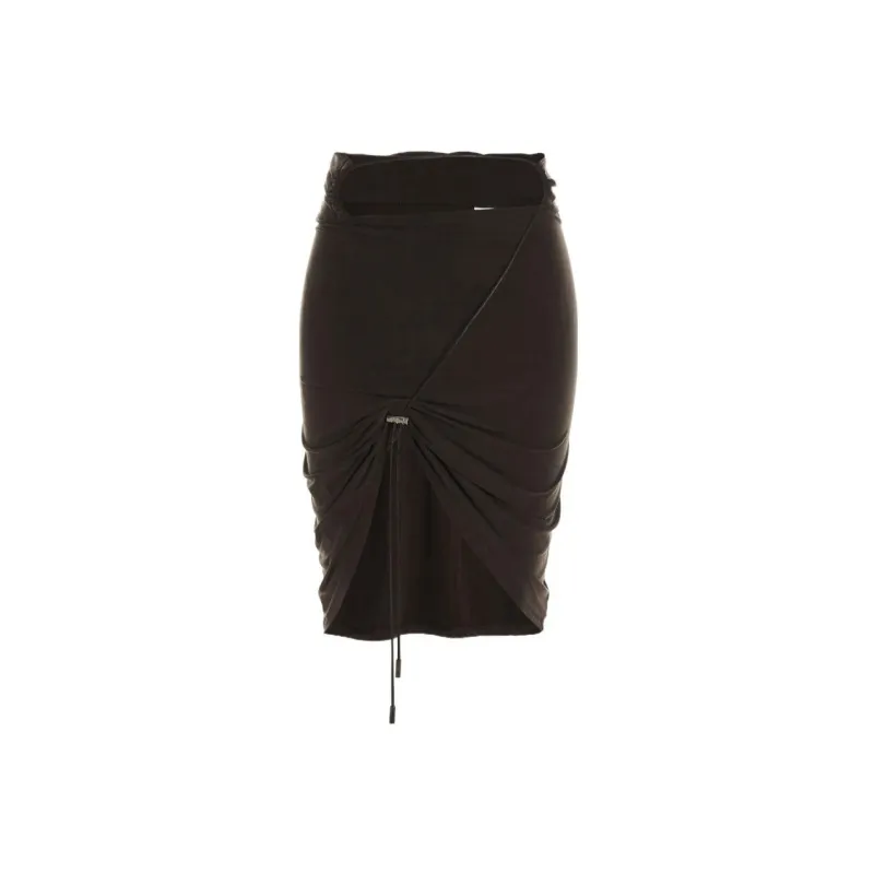 Jacquemus Casual Long Skirts Women's Dark Brown-1