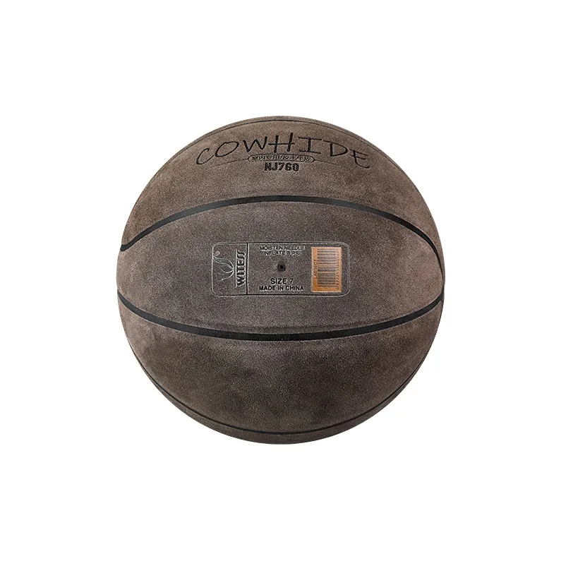WITESS Eyewitness Series Cow Leather Basketball Gray Size 7 Training Match Unisex-4