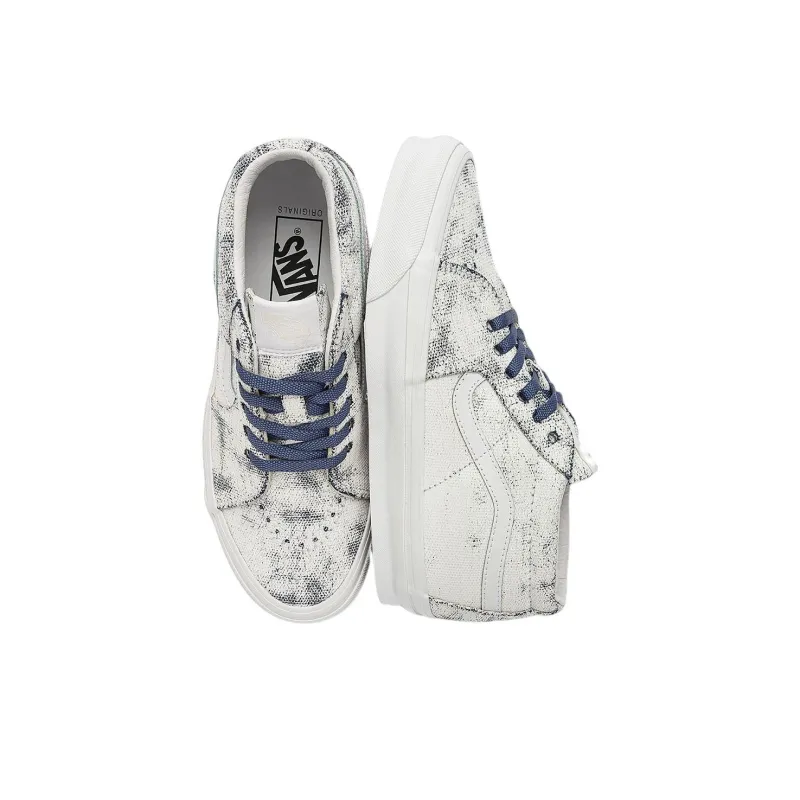 Sk8 Og Vans Mid Lx 'Distress White Navy'-2