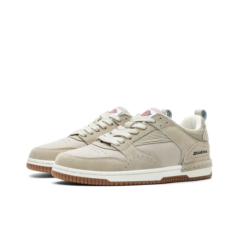 Dickies Low Top Skateboard Shoes Men's Light Khaki-3