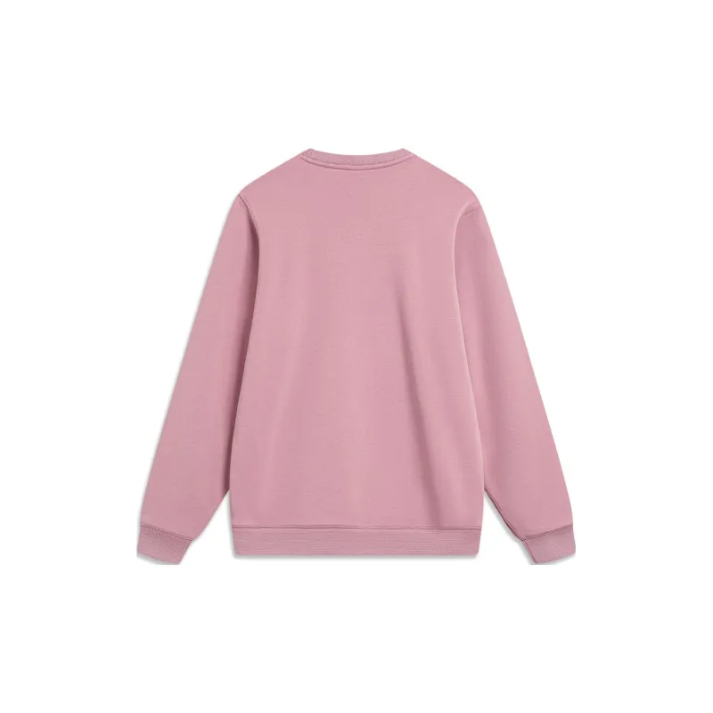 LiNing Sports Trend Series Sweatshirt Men's Plum Pink-1