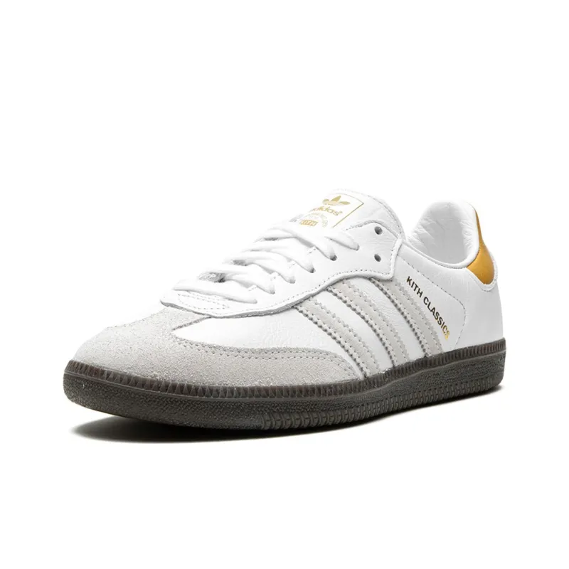 Adidas Samba Og Kith Classics White Mango-2