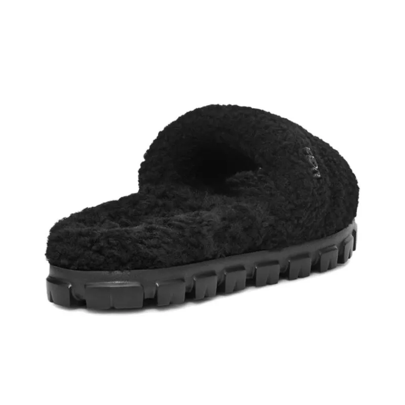 UGG Cozetta Curly Slide Black Women's-3
