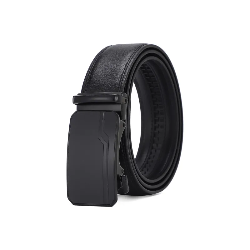 ALIEN BANG Cow Split Leather Leather Belts Men's Width 3.5CM-0