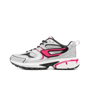 DIESEL S-Serendipity Pro-X1 Cushioning Low-Top Sports Lifestyle Casual Shoes Women's Silver Gray Pink