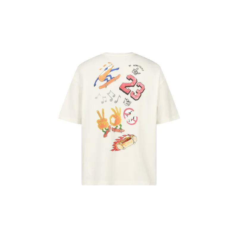 Jordan Jumpman T Shirt Men's Sail White-1
