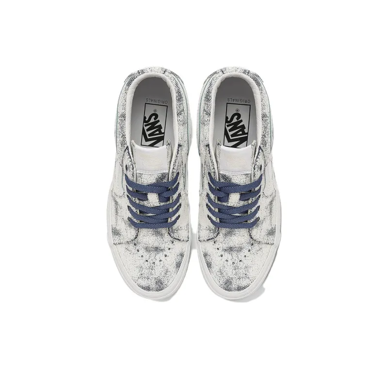 Sk8 Og Vans Mid Lx 'Distress White Navy'-3
